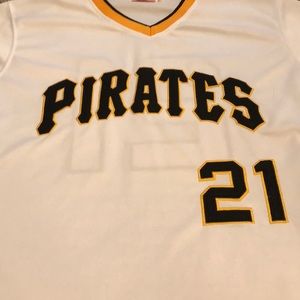 REAL Roberto Clemente Pirates Jersey